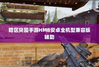 暗区突围手游HMB安卓全机型兼容版辅助